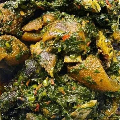Efo Riro (Vegetable soup)