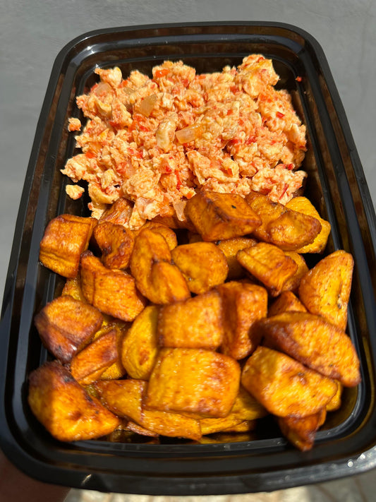 Fried Plantain & Fried Eggs