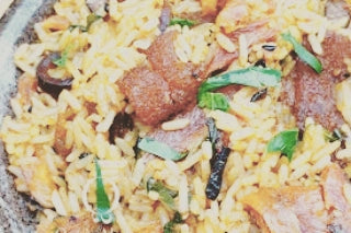 Fried Rice With Shredded Chicken & Vegetables