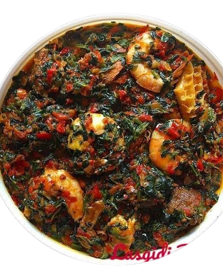Efo Riro (Vegetable soup)