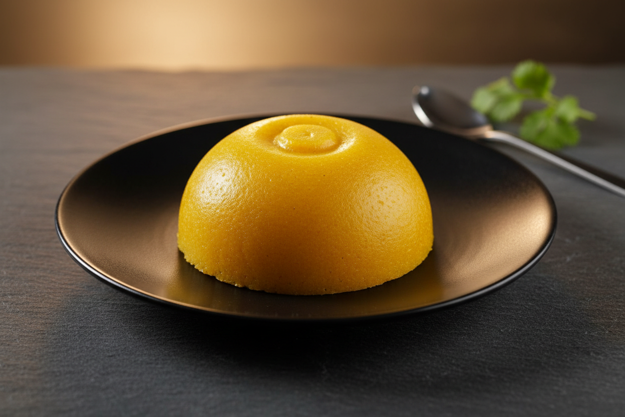 same Garri swallow but yellow this time